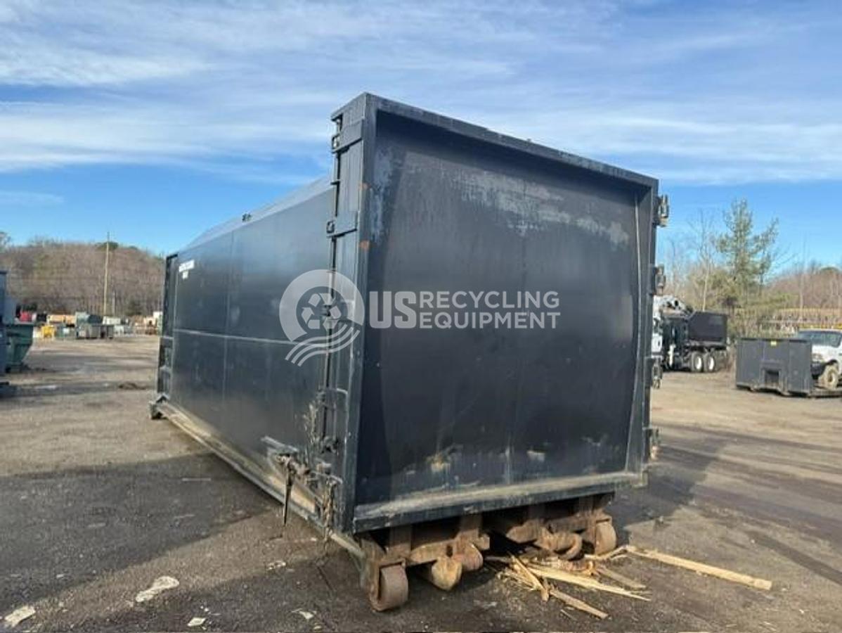 Used 2017 Wastequip Two (2) 265X Self Contained with cart tippers