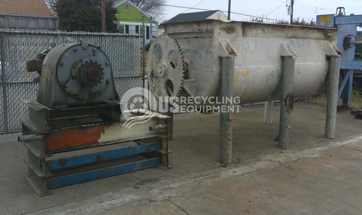 Used 1976 Unknown Manufacturer: Used 120 Cubic Yard Ribbon Blender