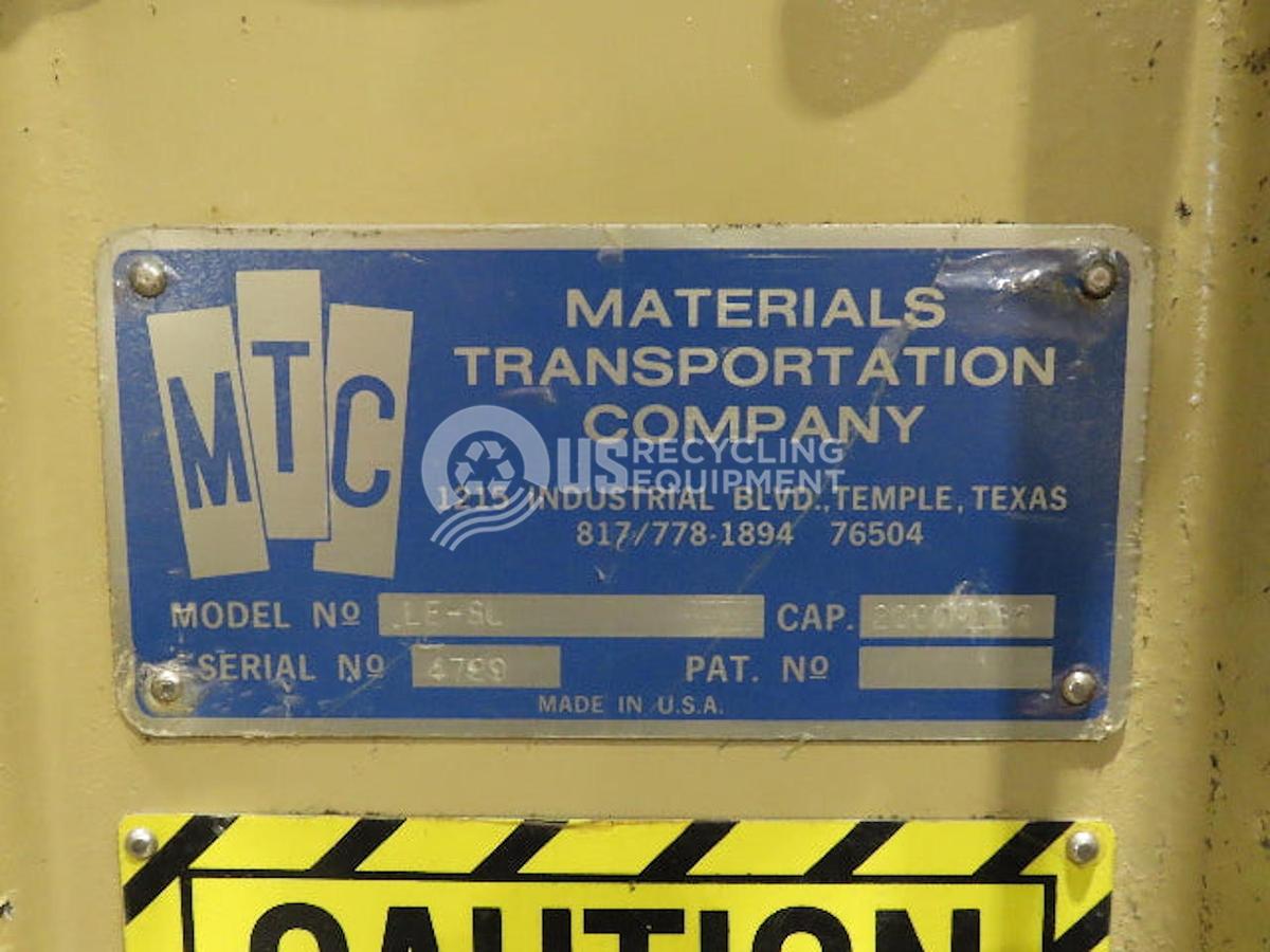 Used Materials Transportation Company Four (4) LE-SL Tote/Gaylord Dumpers