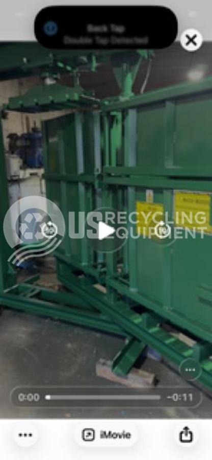 Used International Baler DHW-3C Double Chamber Clothing & Textile Vertical