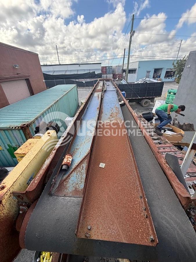 Used REM Two (2) 30" x 20' Infeed Conveyors