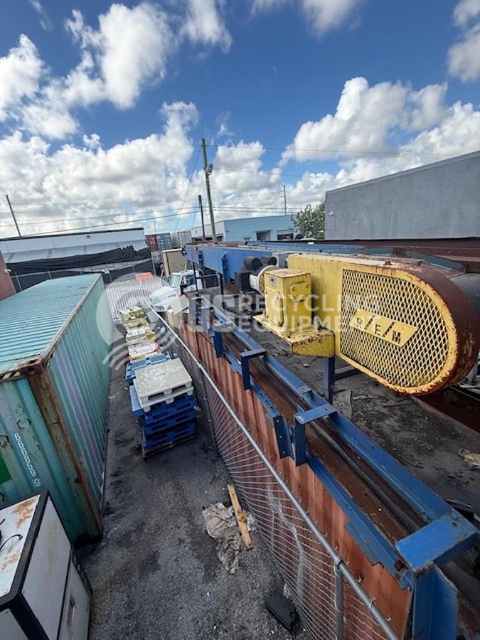 Used REM Two (2) 30" x 20' Infeed Conveyors