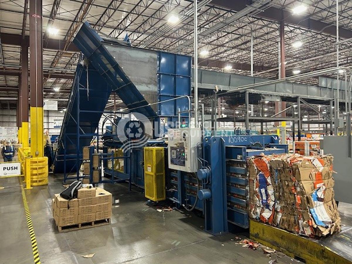 Used IPS AT8647 Auto Tie Baler