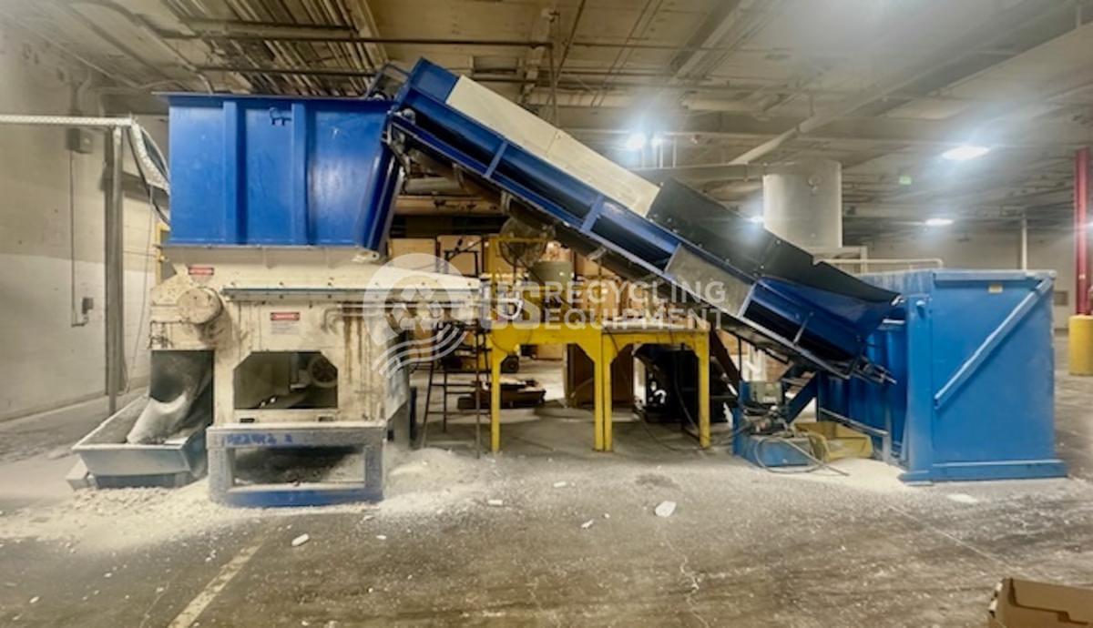 Used Vecoplan RG-52 / Cumberland 50B Shredding System