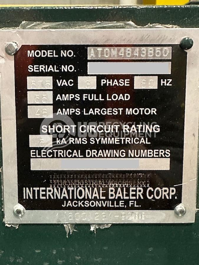 Used 2012 International Baler ATOM 4843-8-50AT Horizontal