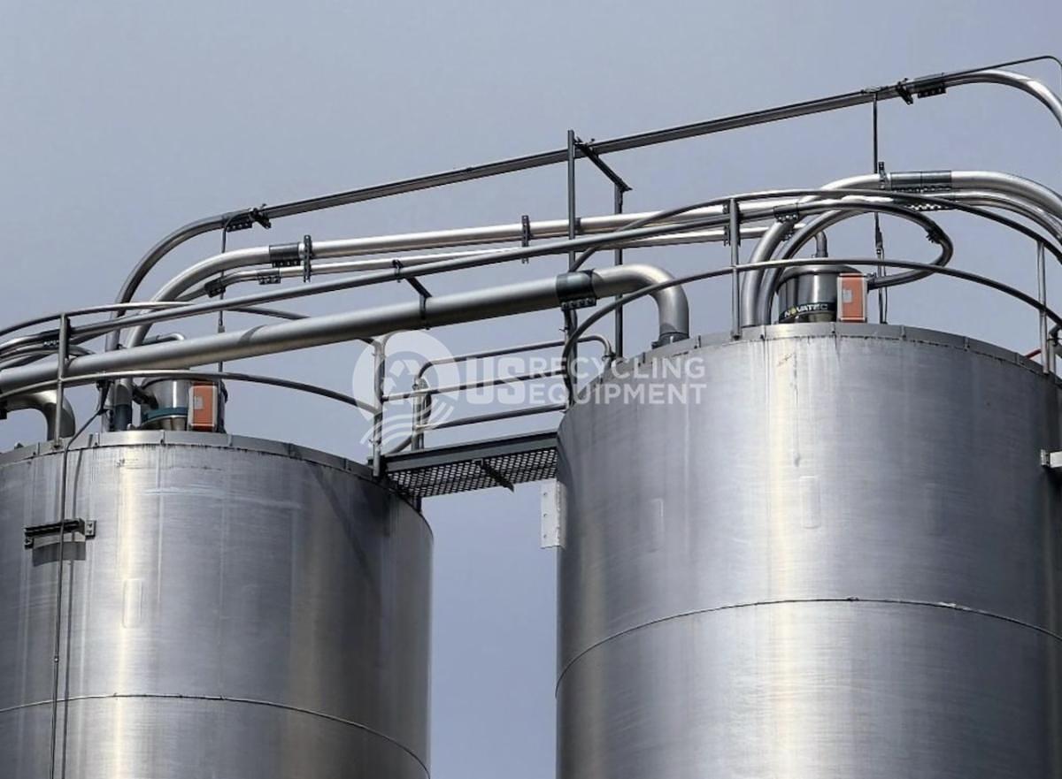 Used 2015 Imperial Industries Two 200 LB Blending Silos