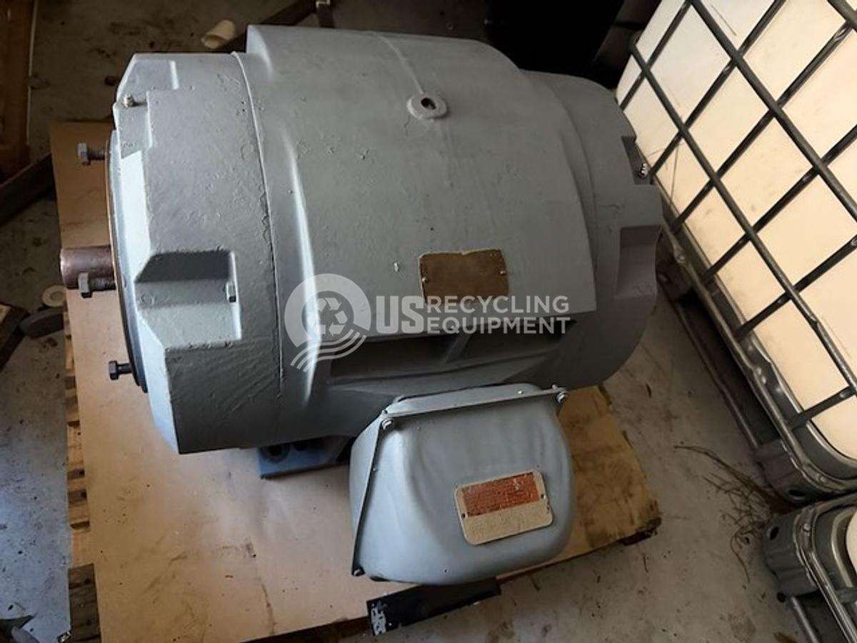Used Harris Reliance 100HP Dual Shaft Motor