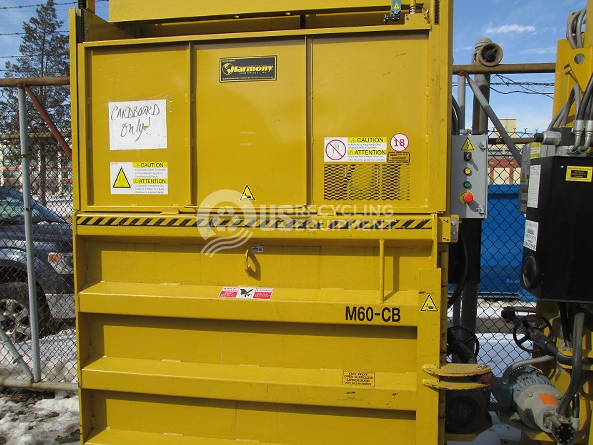 Used Harmony Four (4) M60-CB Vertical Balers