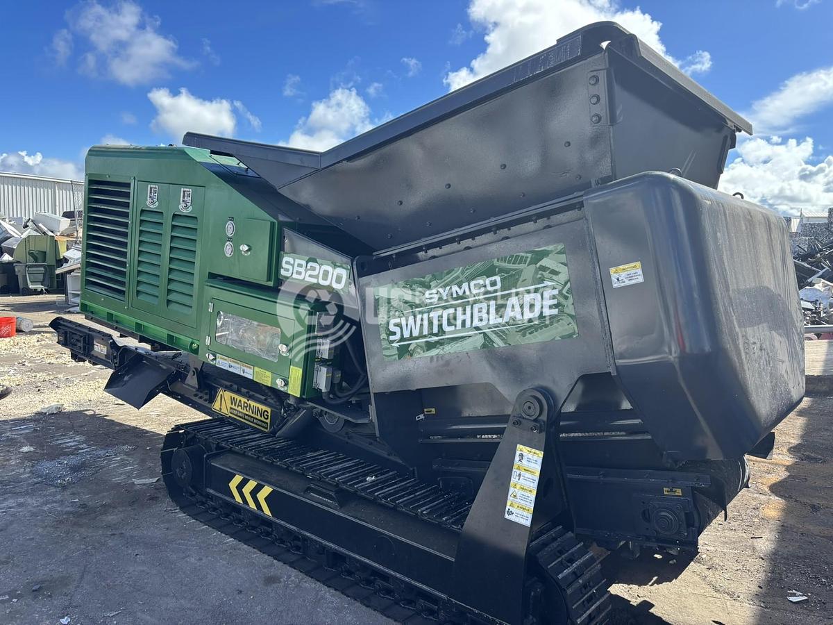 Used Symco SB-200 Switchblade Mobile Shredder
