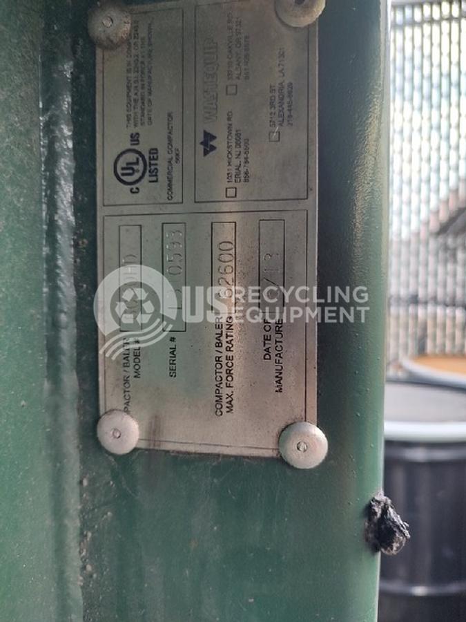 Used 2013 Wastequip 6030HD