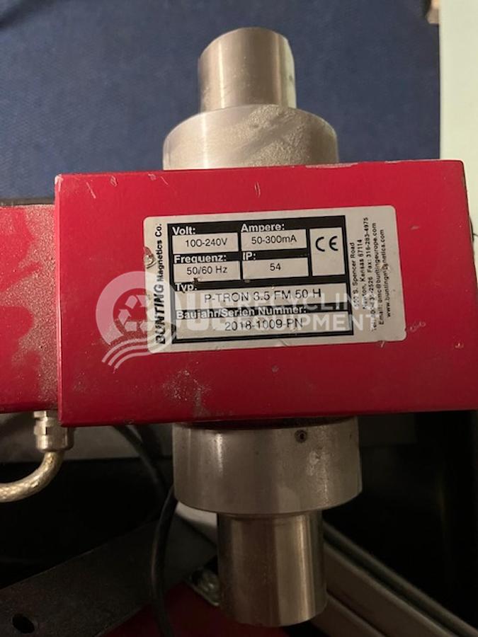 Used 2018 Bunting Magnetics P-Tron 3.5 Pneumatic Metal Separator