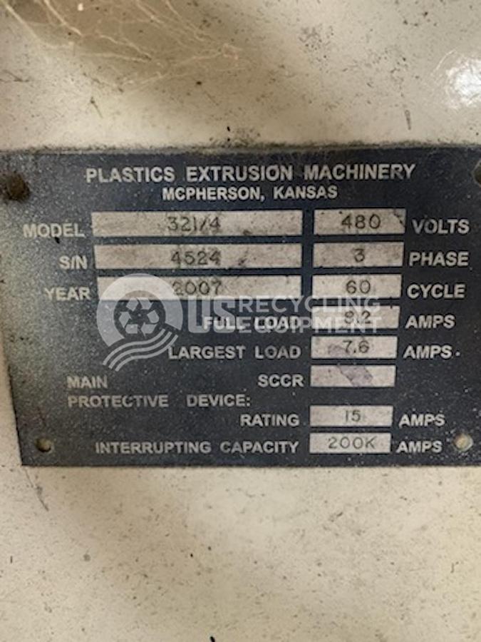 Used Plastics Extrusion Machinery PEM 321/4 Belt Puller