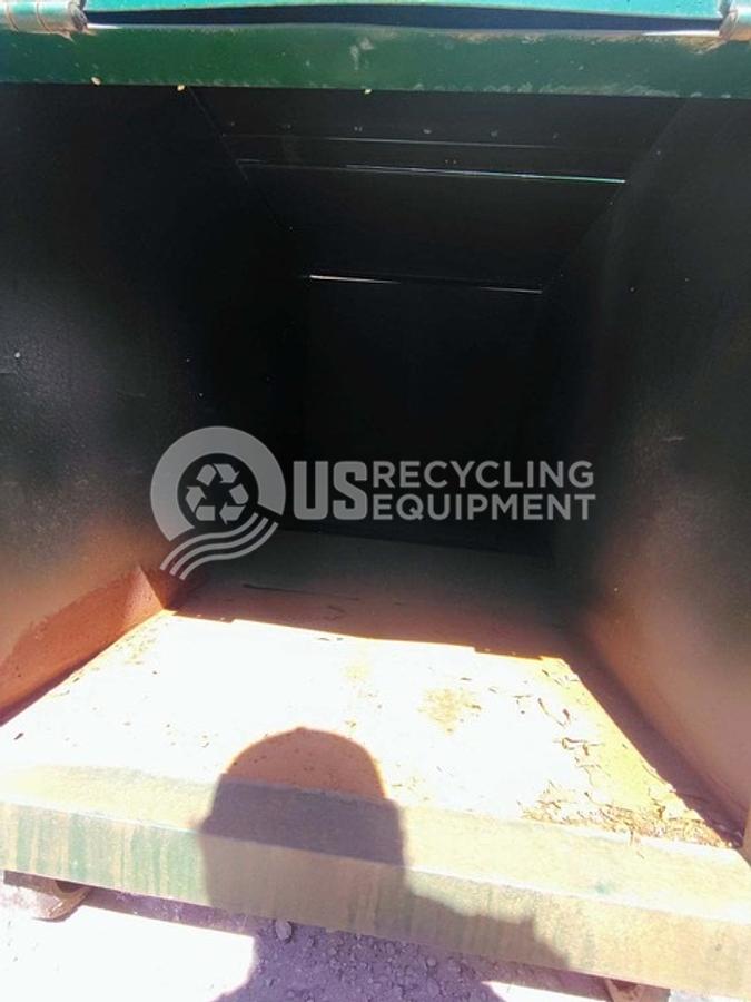 Used Marathon Two (2) 2 Yard Compactor Containers