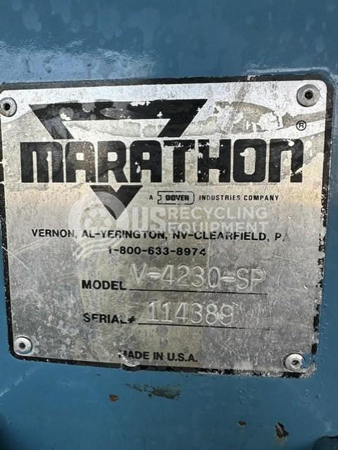 Used Marathon V-4230 SP Vertical Baler
