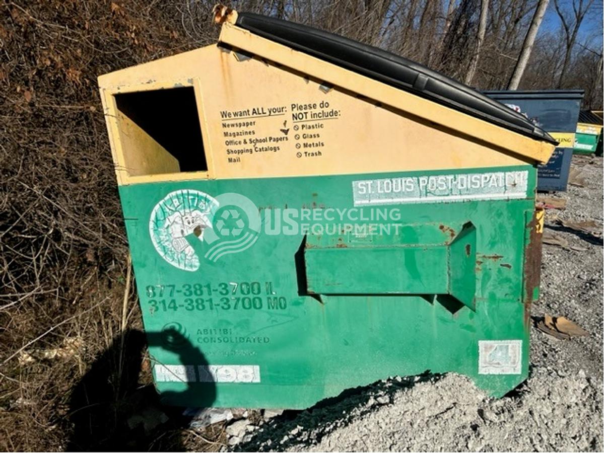 Used Wastequip Eight (8) 7 Yard Front Load Containers