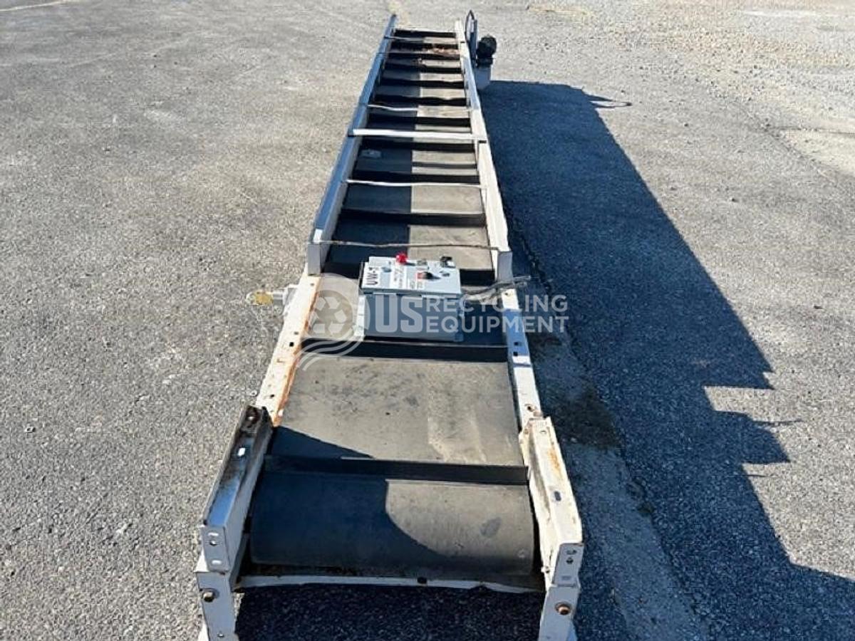 Used Unknown Manufacturer: Used 21' Infeed Conveyor system
