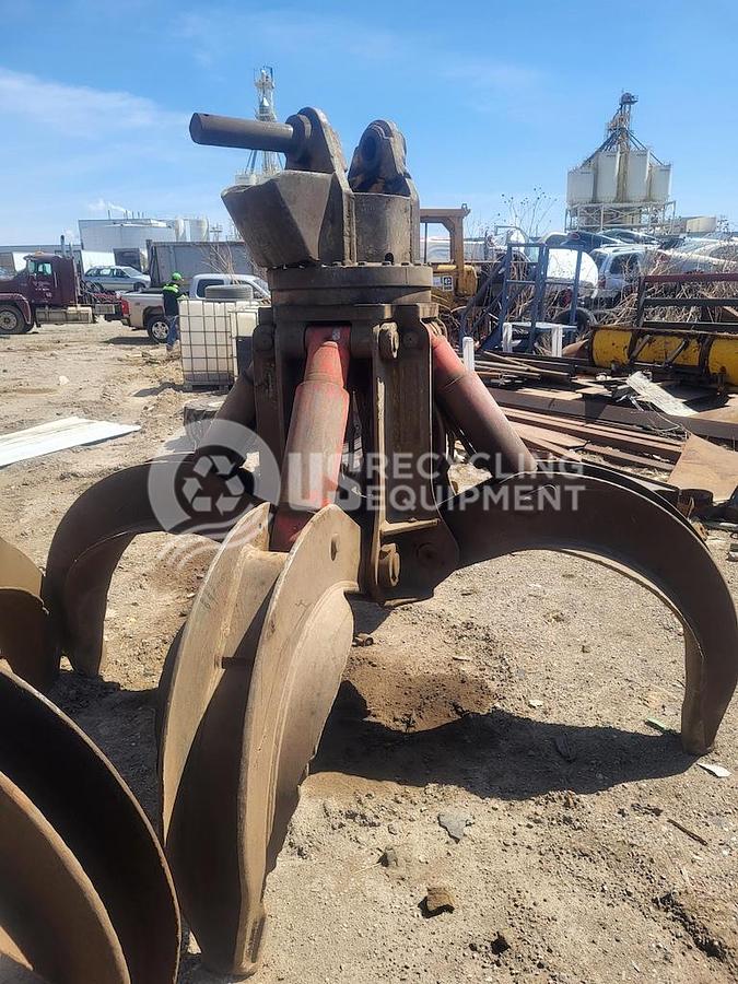 Used Young Industries Two (2) LO100B Orange Peel Grapples