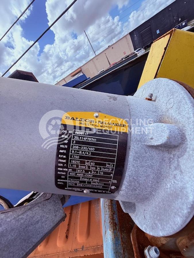 Used REM 42": x 15' Cleated Infeed Conveyor