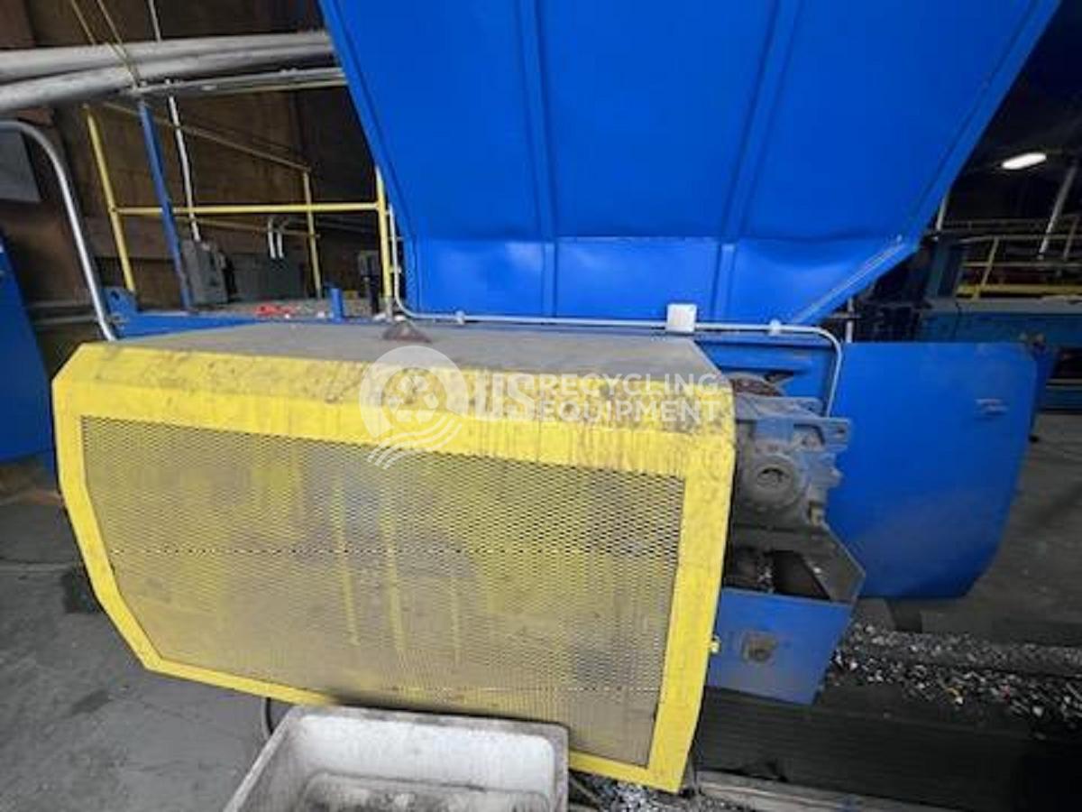 Used Shred Tech Two (2) Single Shaft Shredders