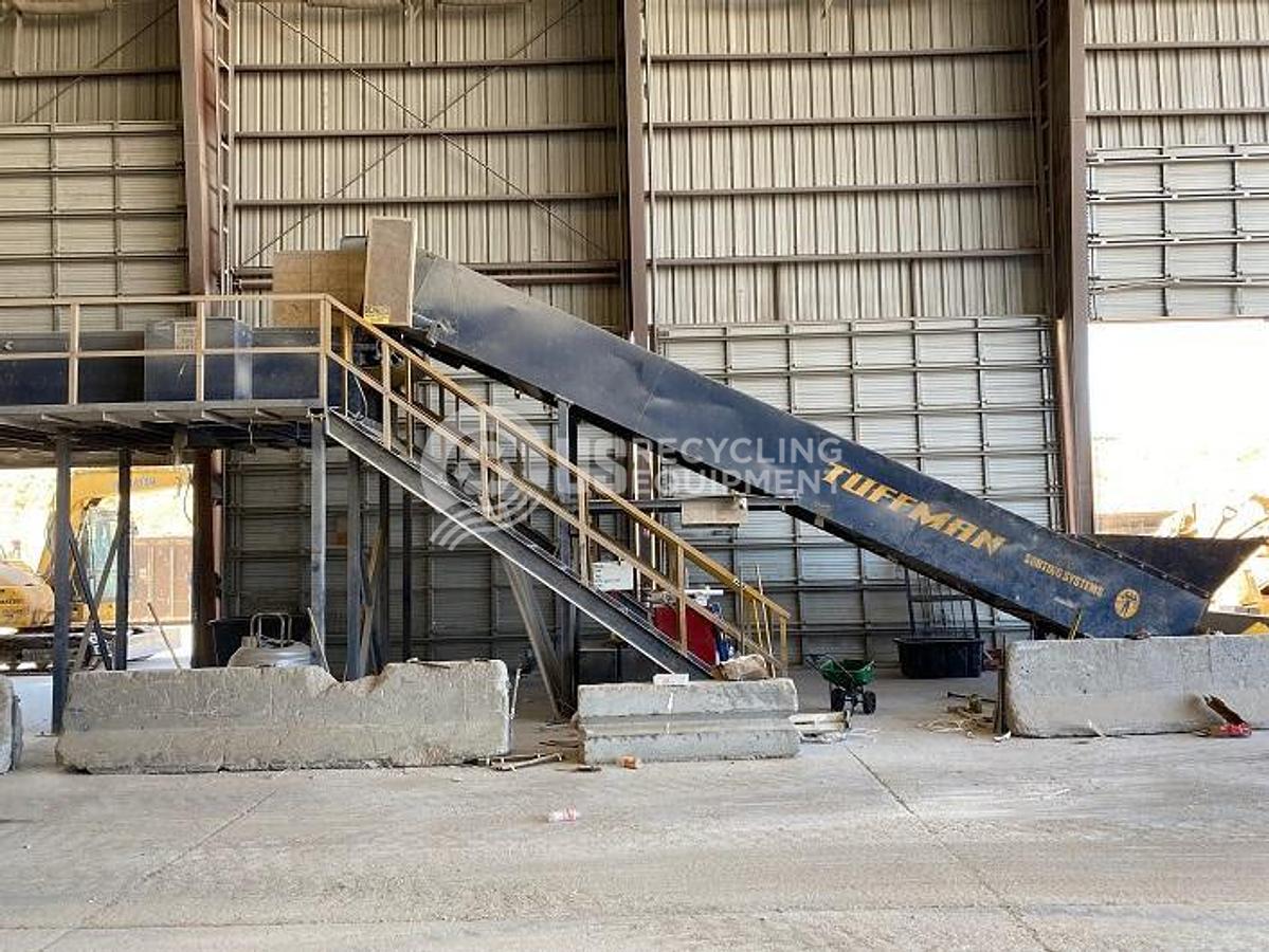 Used Tuffman 6-Man Stationary Sort Line