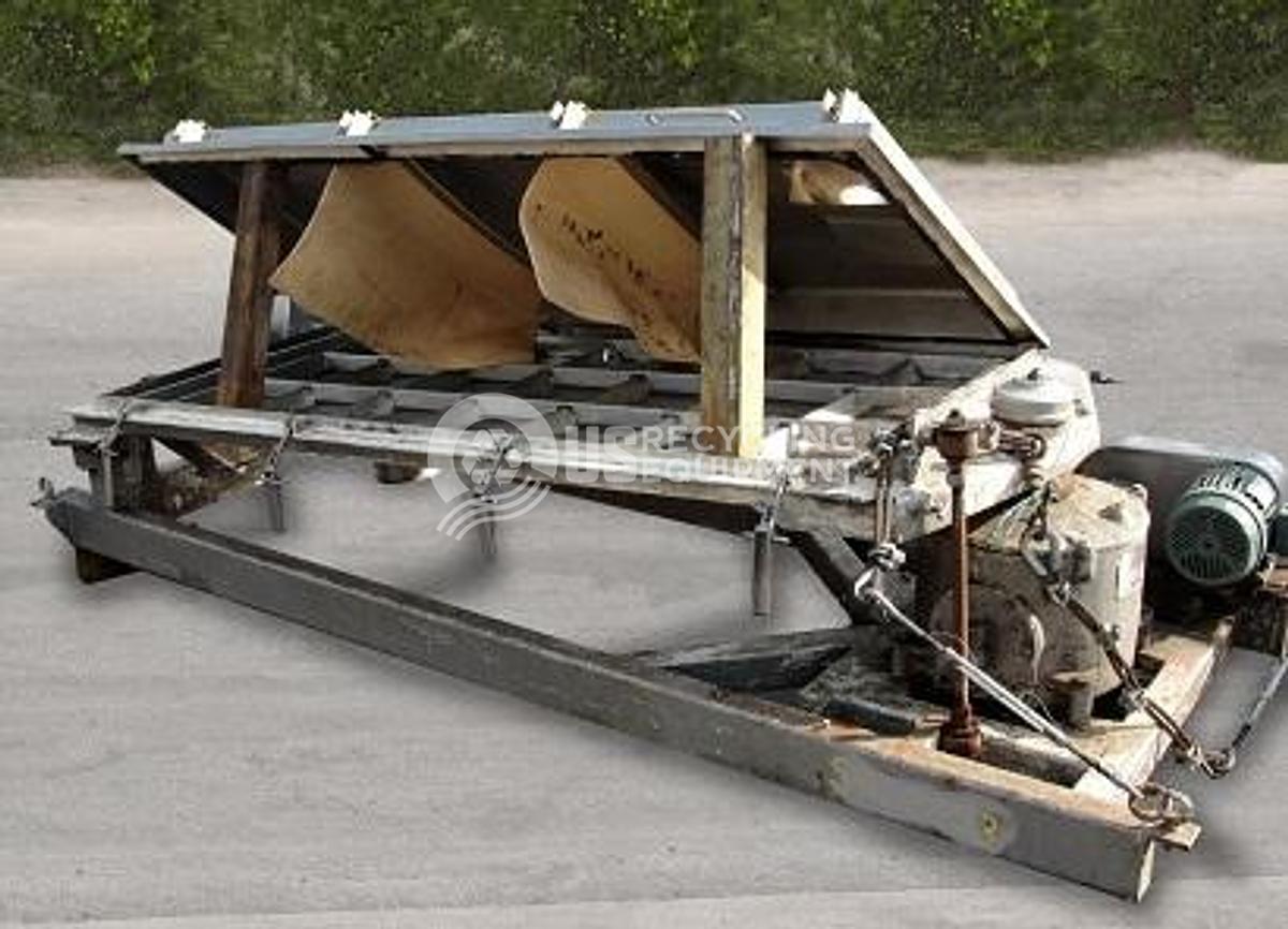 Used Rotex 43LSAN-SSISS Single Deck Shaker