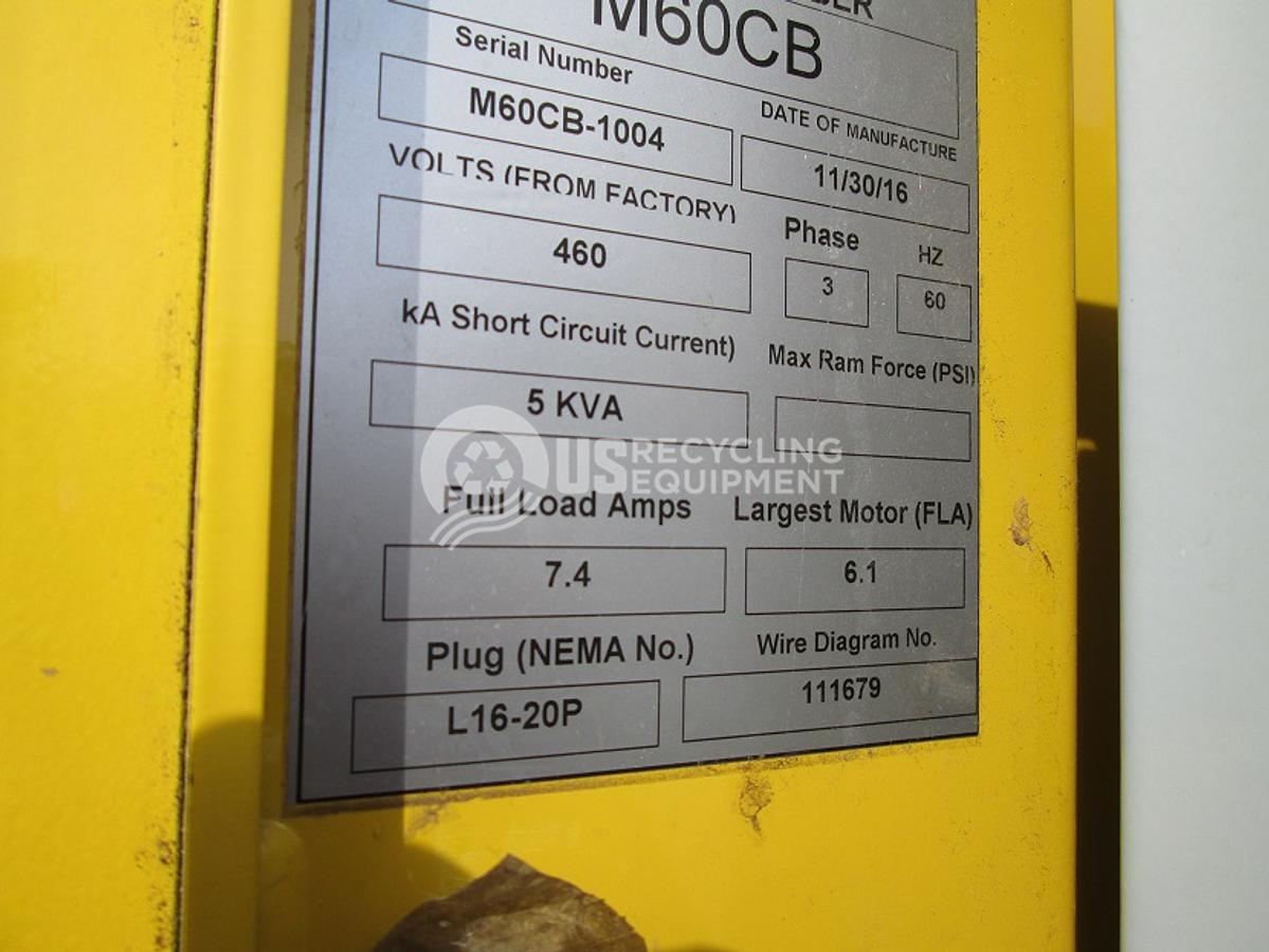 Used Harmony Four (4) M60-CB Vertical Balers