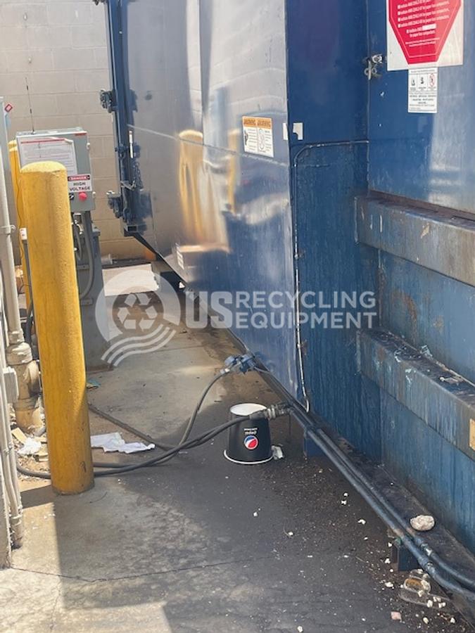 Used 2017 Wastequip 265IP 30 Yard Stationary