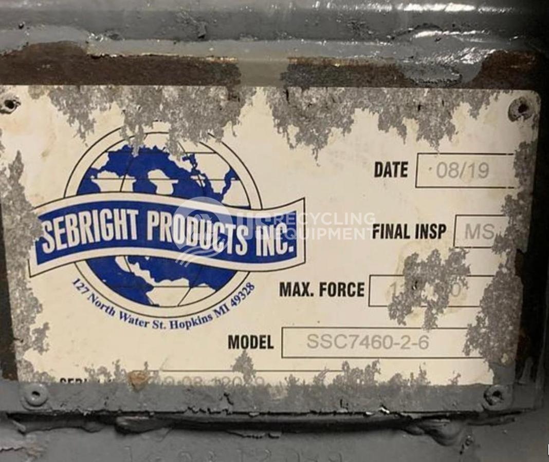 Used 2019 Sebright SSC-7460-2-6HD Stationary