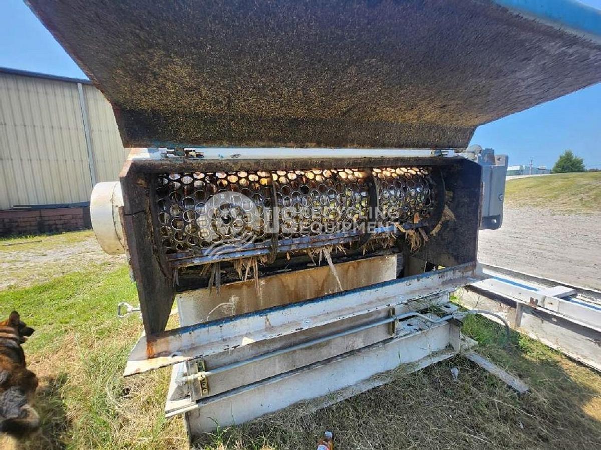 Used Vecoplan 60 HP Single Shaft Shredder