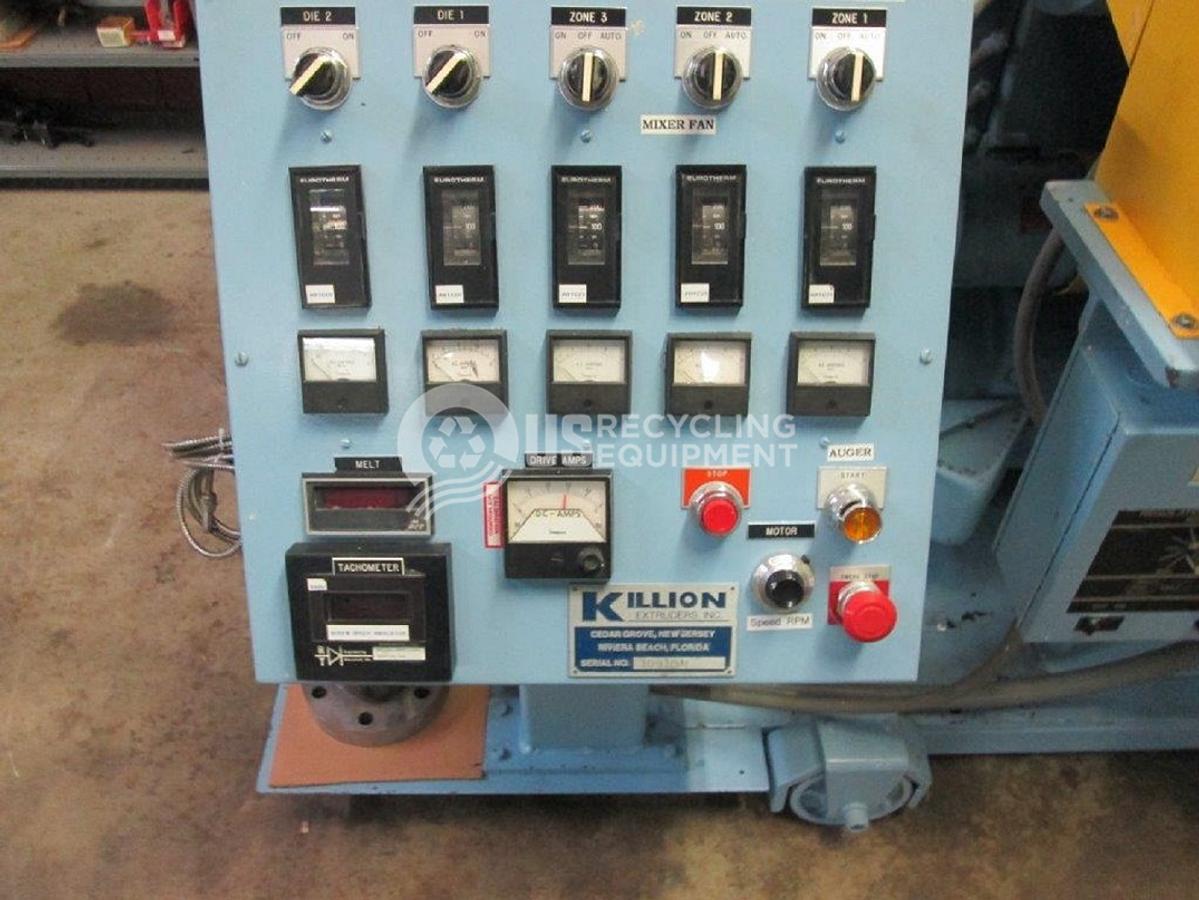 Used Killon Davis 2-1/2 Hot Melt Rubber Extruder