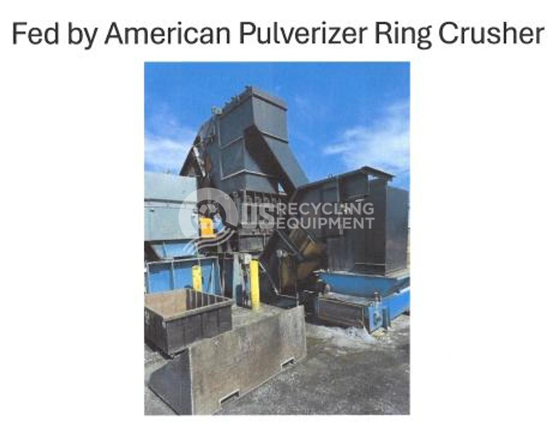 Used ATM Recycling Systems ArnoBrik 18 Briquetter System