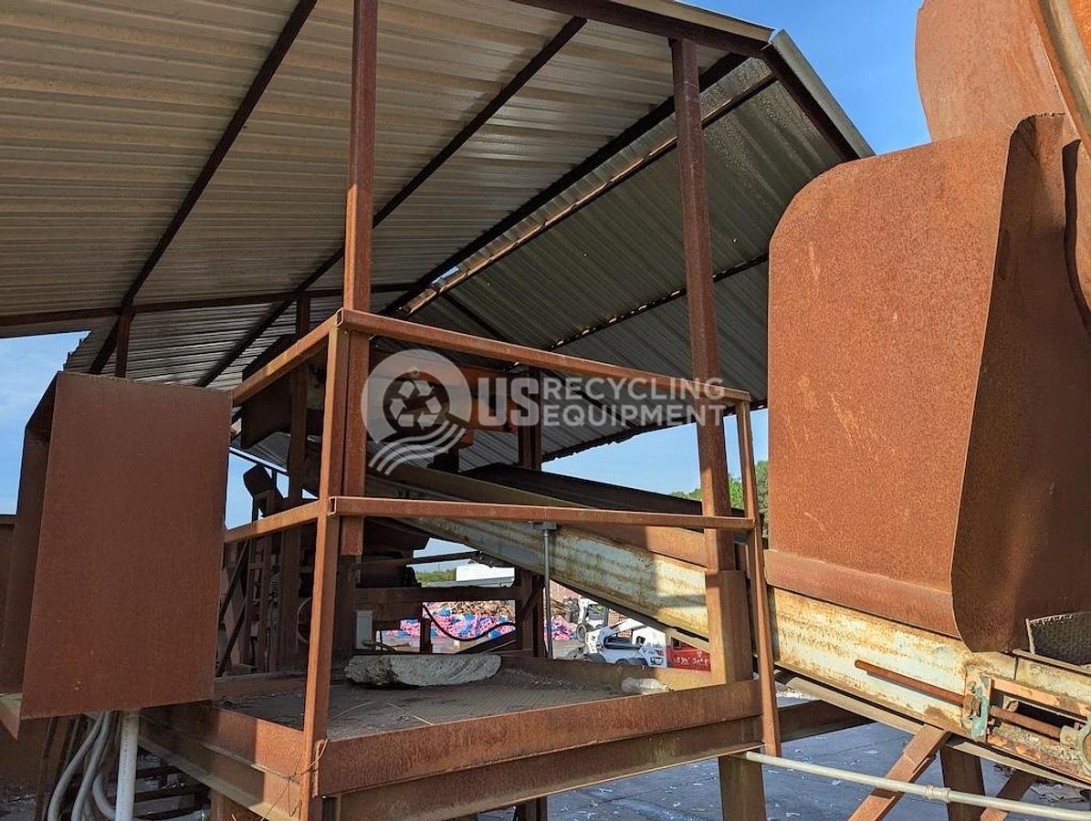 Used Eriez Trommel/Crossbelt Magnet/Eddy Current Sort Line