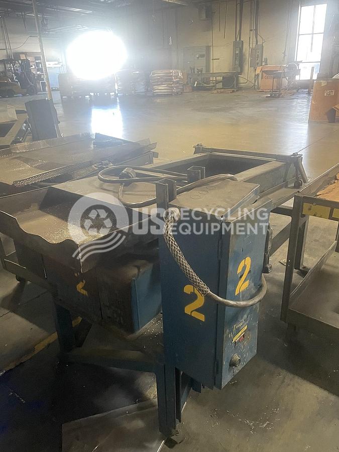 Used Rotex Two (2) Plastics Classifiers