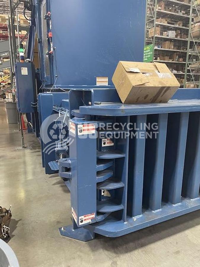 Used 2016 American Baler PW3560 Closed Door Horizontal Baler with Conveyor