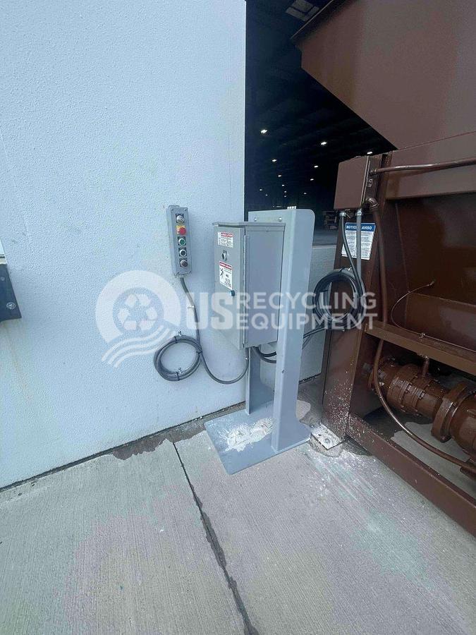 Used 2025 Marathon AST-320 Auger Compactor & 40 Yard Reciever Box