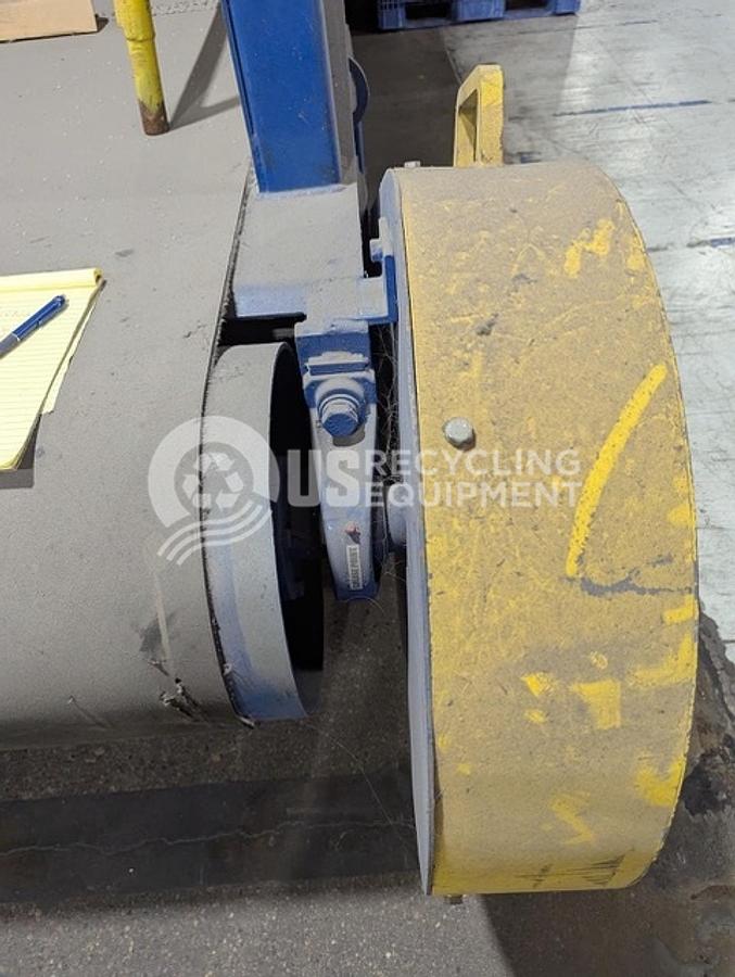 Used Unknown Manufacturer: Used 7" x 19' Feed Conveyor