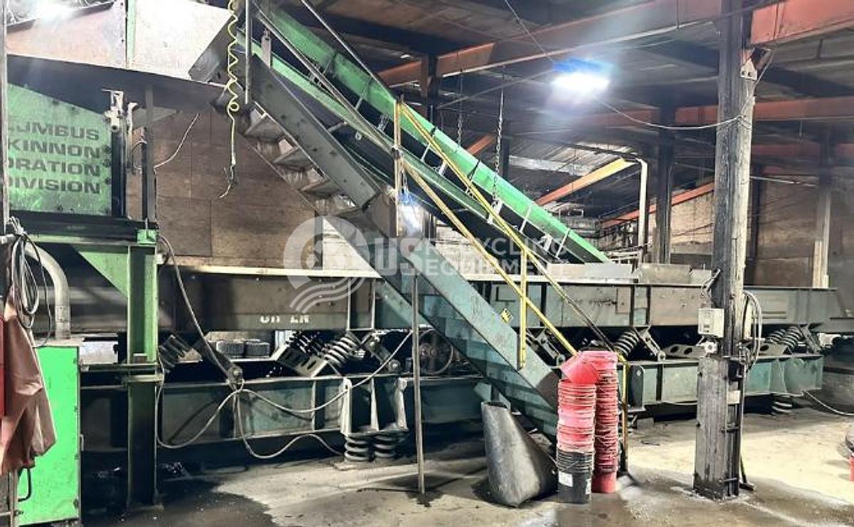 Used 1999 Columbus-McKinnon Tire Shredder System