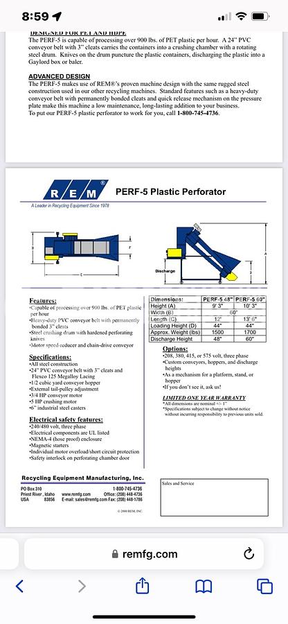 Used 2017 REM Perf 5