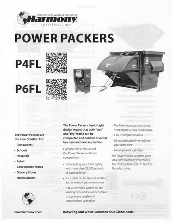 Used 2022 Harmony P6 Front Load