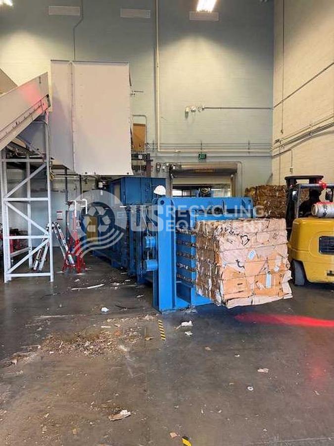 Used 2009 IPS AT864-30 Wide Mouth Auto Tie Horizontal Baler