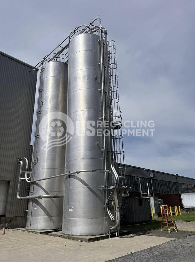 Used 2015 Imperial Industries Two 200 LB Blending Silos