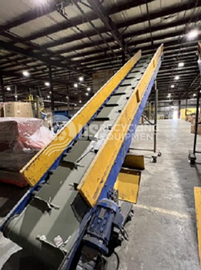 Used Unknown Manufacturer: Used Two (2) 20' Infeed Conveyors
