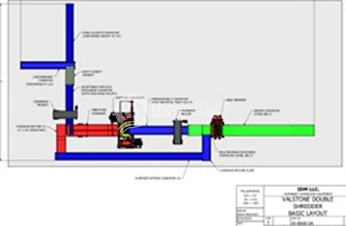 Refurbished Raptor Large Shredding System