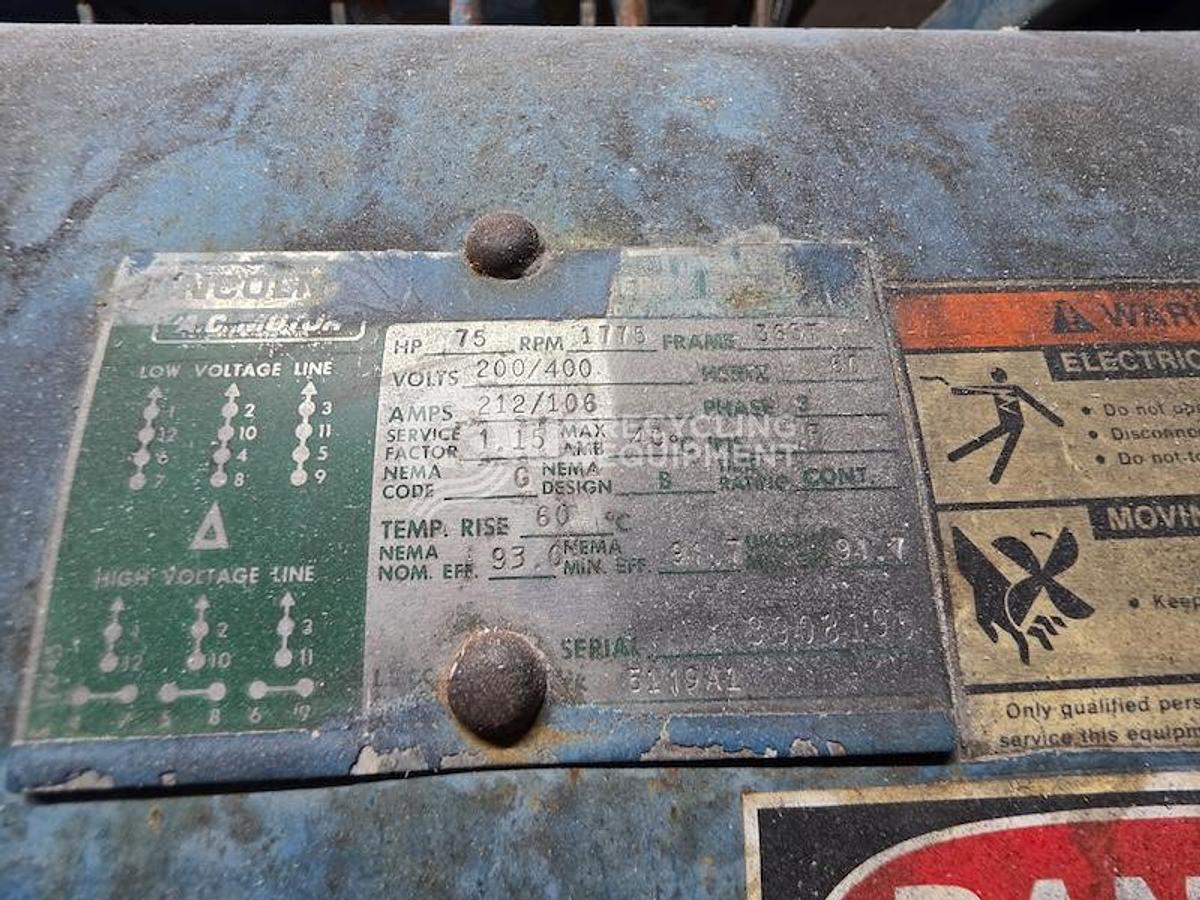 Used Balemaster 1075PT-42 OCC Hogger