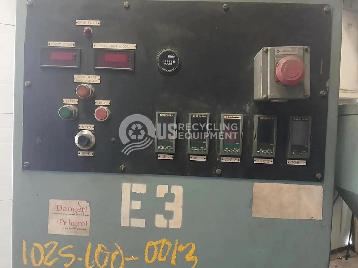 Used Davis Standard Four (4) DS-20 2" Single Screw Extruders