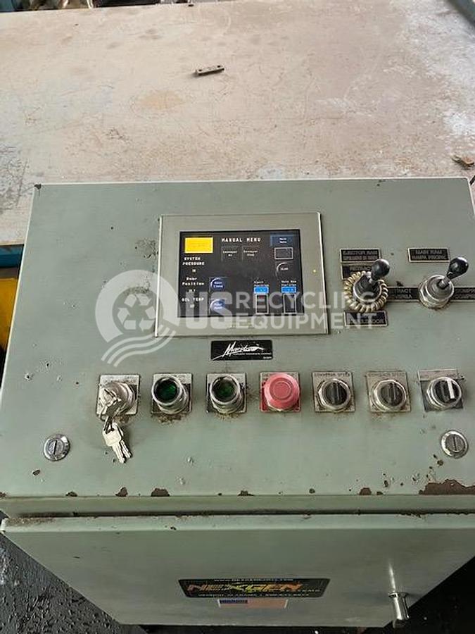 Used 2008 Marathon 2R-150N-57-30 2 Ram Horizontal Baler with Conveyor