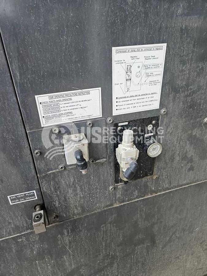 Used Hitachi DSP-90A6-M125 Oil-Free Screw 90 Air Compressor
