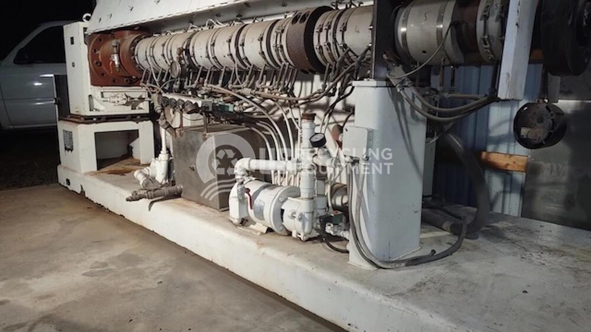 Used 1984 Welex 350 3.5 inch Single Screw Extruder