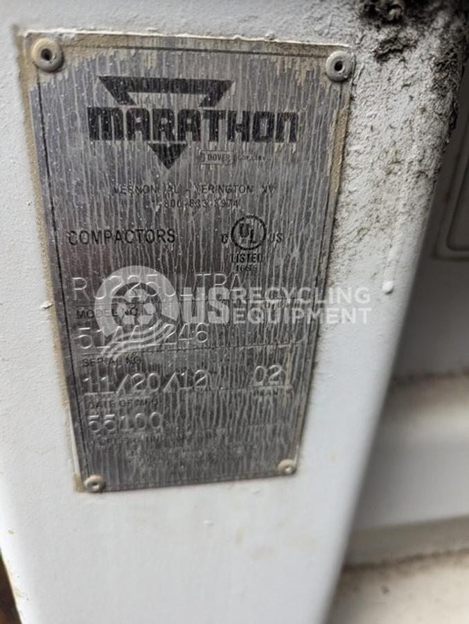 Used JV Manufacturing/Marathon/Wastequip Four (4) Stationary Compactors