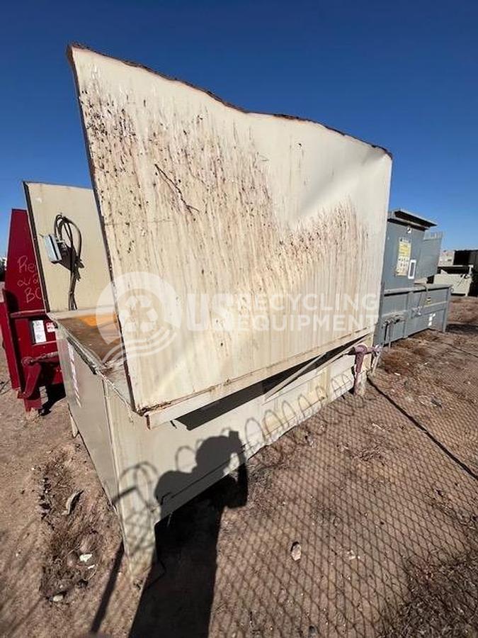 Used Wastequip Two (2) Wastequip Stationary Compactors